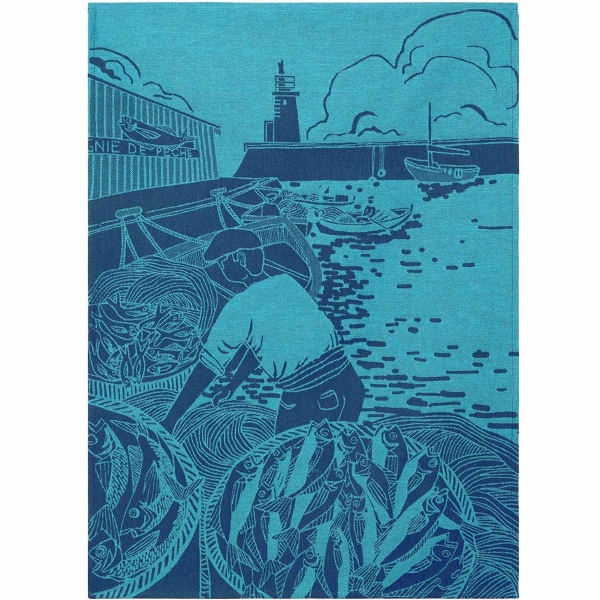 Küchentuch gewebt limitiert Der Hafen