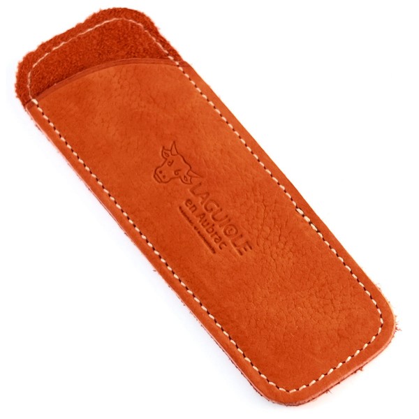 Stecketui Leder Nubuk für Taschenmesser und Kellnermesser