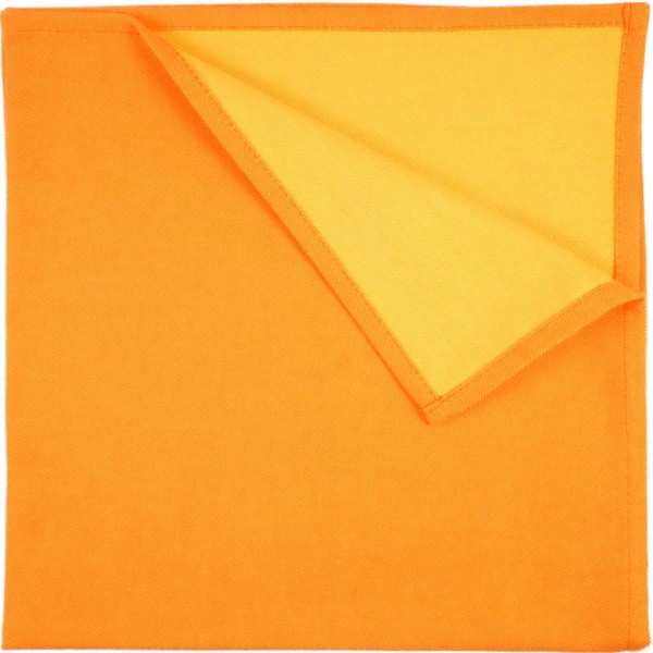 Serviette gewebt orange sonnengelb