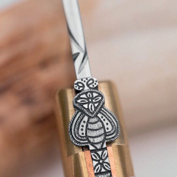 Bijou Prestige limitiert Ebenholz Messing Edelstahl Kupfer 12C27 Stahl