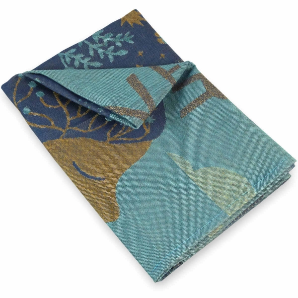 Küchentuch gewebt limitiert Träumen bestickt