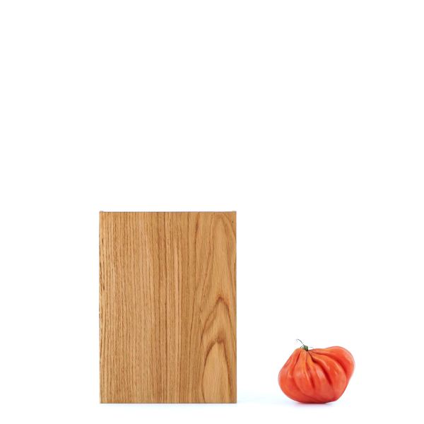 Pure Schneide- und Servierbrett aus einem Stück Eiche 28x20 cm