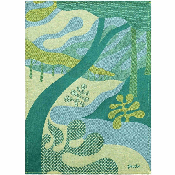 Küchentuch gewebt limitiert Pinienwald