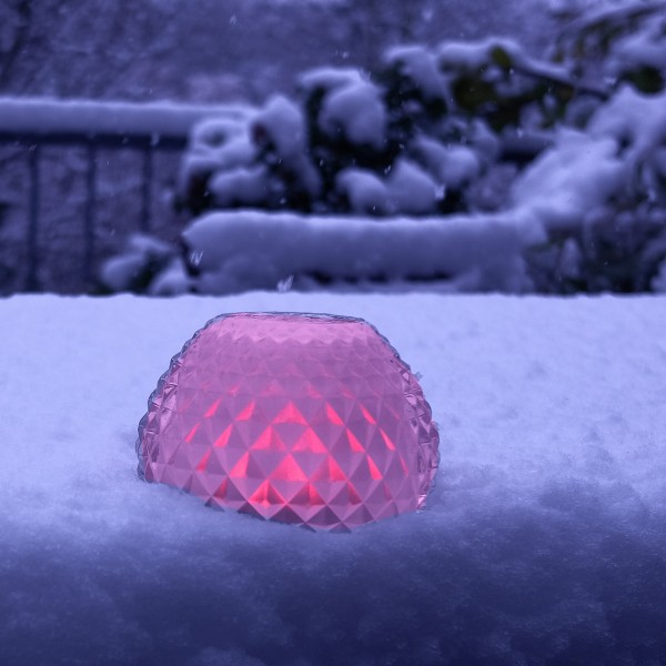 Kabellose Leuchte Jupiter mit FB mehrfarbig für innen und außen