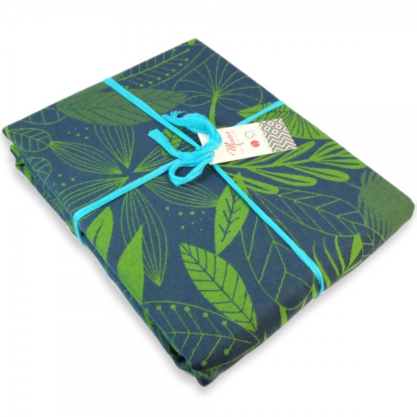 Tischdecke gewebt limitiert Feuillage 170x170 cm