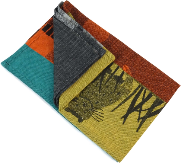 Küchentuch gewebt limitiert Die Nacht der Katzen