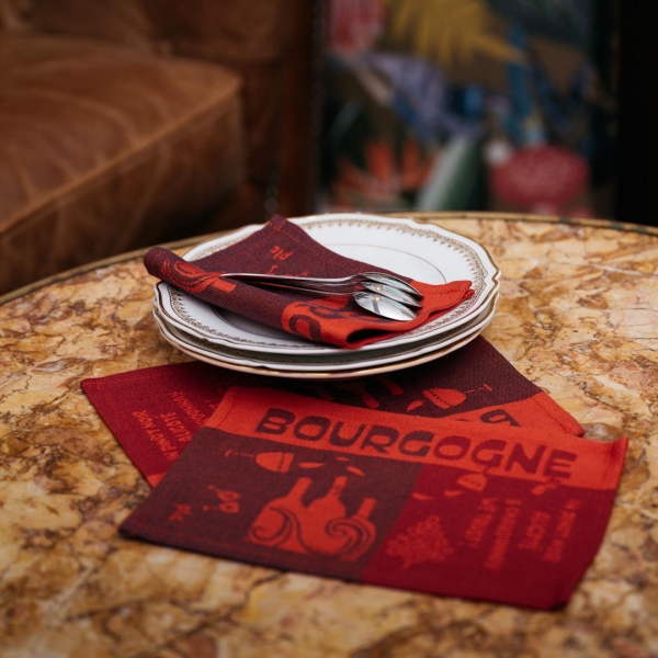 6 Mini-Torchons Para-Tapas limitiert Vin