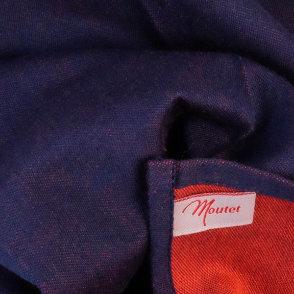 Serviette gewebt brombeere rot