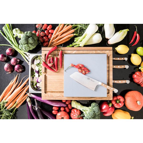 Workstation ONE M Schneidebrett aus Eiche multifunktional 45x33 cm