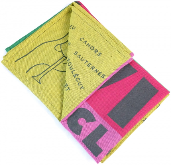 Küchentuch gewebt limitiert It's Wine o'clock!