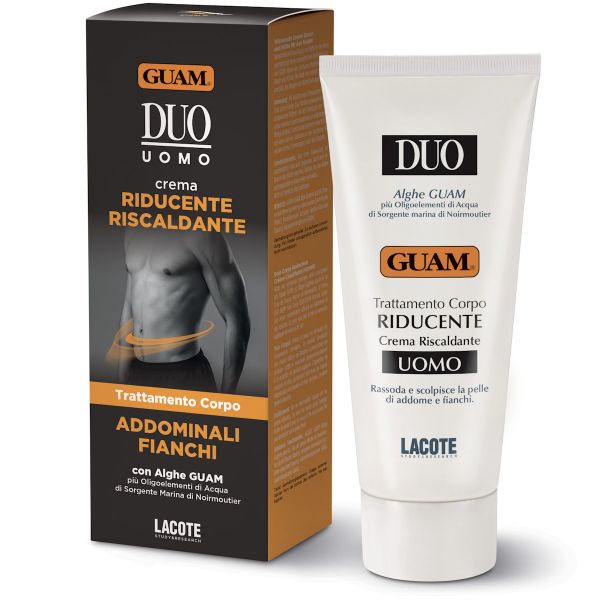 GUAM DUO UOMO stark fettreduzierende und straffende Creme für den Mann 200ml