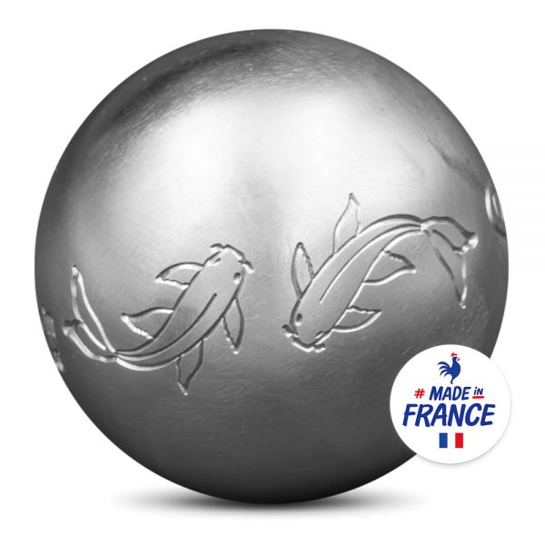 3er Satz Edelstahl Pétanque Boule Kugeln Carpe Koi