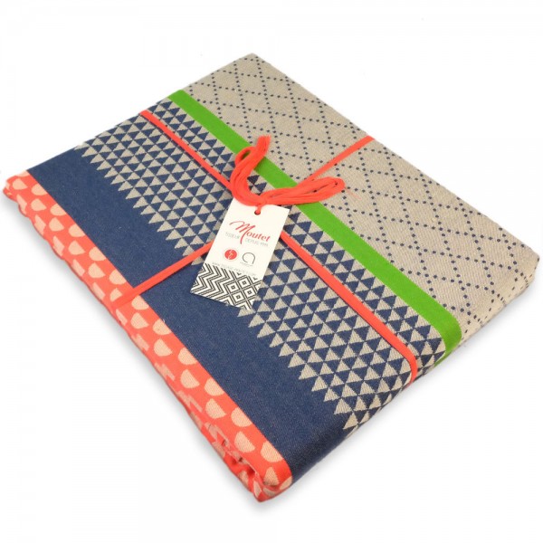 Tischdecke gewebt limitiert Blumenmeer 170x170 cm