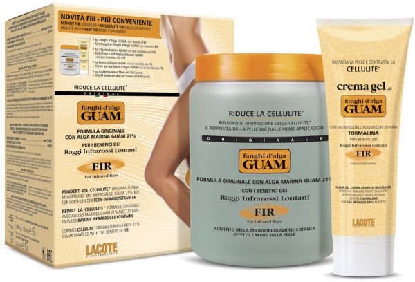 GUAM Kurpackung klassisch: 1kg Algenfango + 250ml Gel