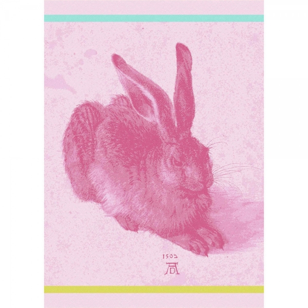 Küchentuch gewebt limitiert Junger Feldhase, Albrecht Dürer 1502