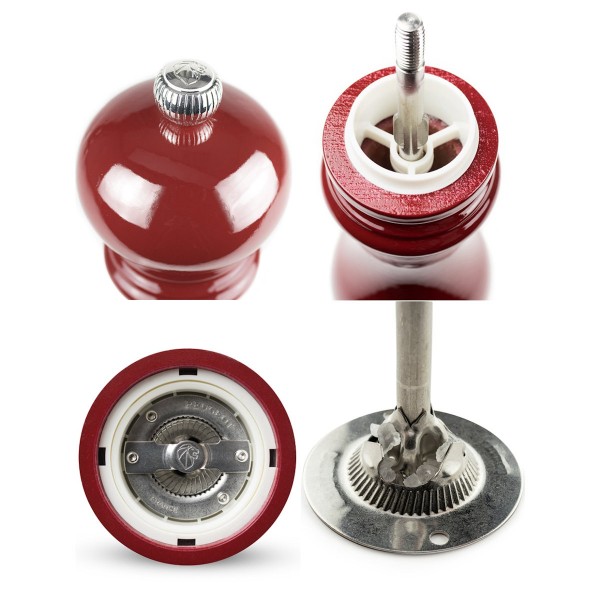 Salzmühle Paris u'Select 22cm dunkelrot Hochglanz