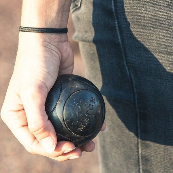 3er Satz Carbonstahl Pétanque Wettkampf Boule Kugeln Compétition Match Strie 1