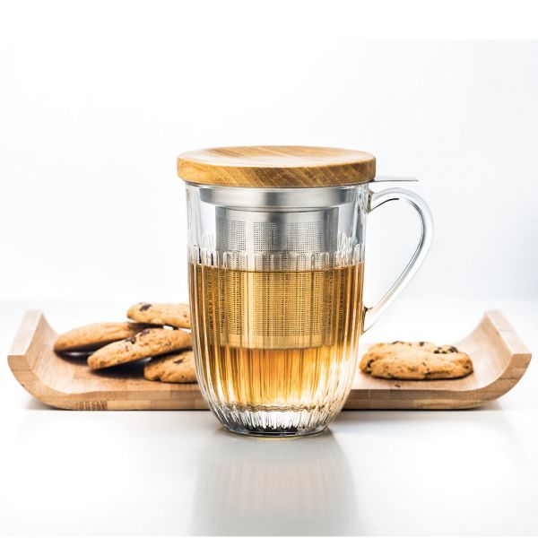 Ouessant Mug mit Teesieb und Deckel