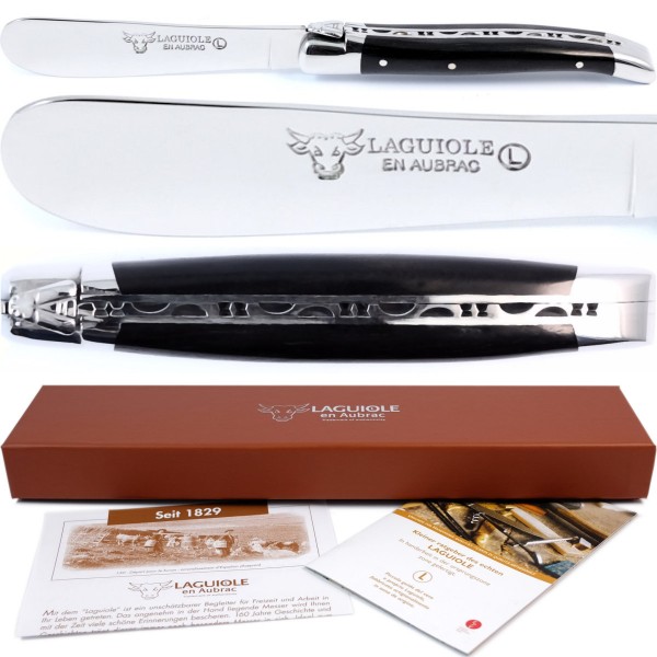 Buttermesser Ebenholz