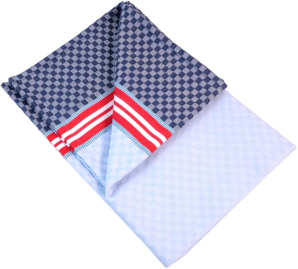 Küchentuch gewebt limitiert Ciboulette blau