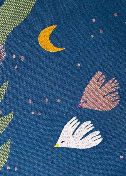 Küchentuch gewebt limitiert Nocturne bestickt