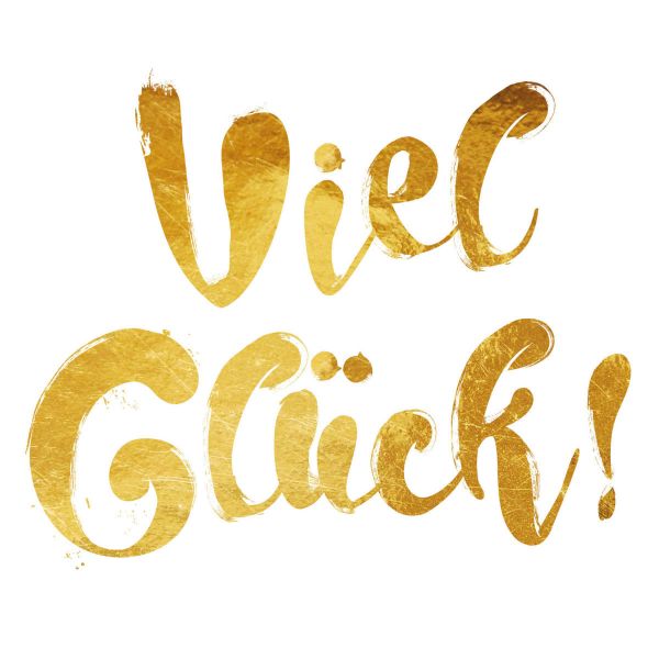 Geschenkgutschein Viel Glück!