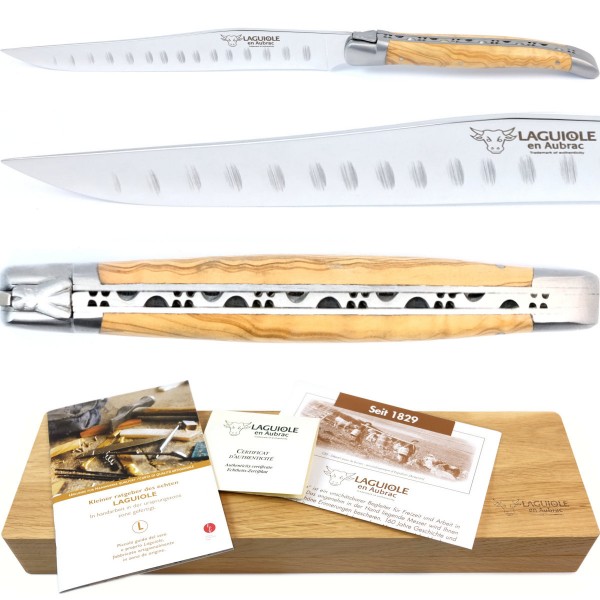 Schinkenmesser Olivenholz