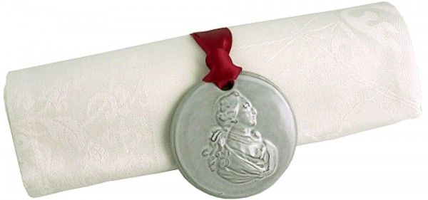 Servietten Medaillon Grand Siècle 6 cm