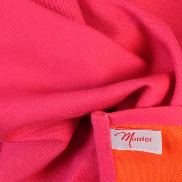 Serviette gewebt erdbeere orange