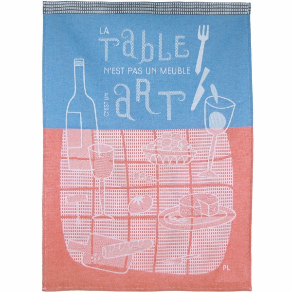 Küchentuch gewebt limitiert La table est un art